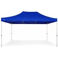 Ambitent Ersatzdach für Faltpavillon ALU 3x4,5 m – PVC 450 g/m², wasserdicht, ohne Gestell - Blau