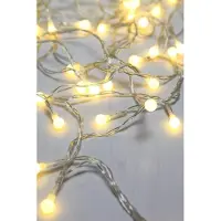 Dripio LED-Lichterkette 9,9 m, IP20, silberfarben