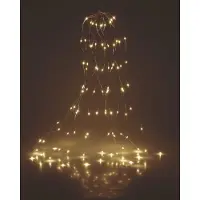 Dripio Lichterkette 160 warmweiße LEDs, 8×20, 2 m, Batteriebetrieb