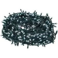 Dripio LED-Lichterkette 500 Lampen kaltweiß für Weihnachten