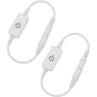 Dripio 2x LED Touch Dimmer Schalter DC 5-24 V 6 A Ein/Aus Helligkeit