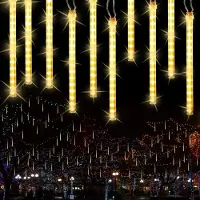 Dripio Meteor-Regen-Lichterkette 240 LEDs, 30 cm, warmweiß, wasserdicht