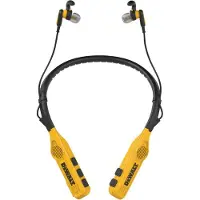 DeWalt Telecoms Jobsite Pro Max Nackenbügel-Kopfhörer mit eingebauten Lautsprechern TK11205 (One Size) (Multi Colour)