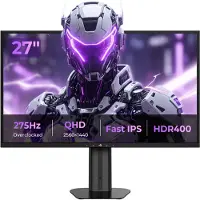 TITAN ARMY KF271S PLUS Gaming Monitor 27 Zoll QHD Fast IPS, 240Hz, 275Hz OC, 1ms GTG, HDR400, FreeSync