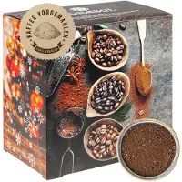 Corasol Premium Flavoured Coffee Kaffee-Adventskalender mit 24 aromatisierten Kaffee-Kreationen, gemahlen für Genießer (240 g)