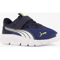 Puma Flexfocus Modern AC+ Inf Sportschuhe Kinder Laufschuhe Klettschuh Blau Freizeit