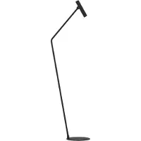 Eglo LED-Stehleuchte Almudaina, schwarz, Höhe 157 cm, Stahl