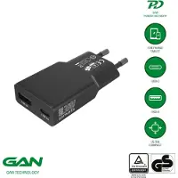 4smarts 541744, Drinnen, AC, Schwarz