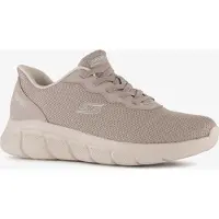 SKECHERS WIP 117324-TPE in Taupe Mesh color size 38