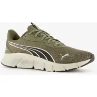 Puma Herren-Sneaker FlexFocus Lite Modern Oliv-Grün-Beige-Schwarz, Farbe:grün, UK Größe:101/2