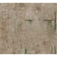 A.S. Création Vliestapete "Graphite Groove-Edge Betonoptiktapete", braun, B:0,53m H:0,02m L:10,05m, Vlies, COSMOLIVING BY COSMOPOLITAN, Tapeten, Vliestapete, Betonoptik mit modernem Industrial-Charme