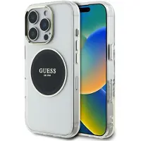 GUESS IML Hülle mit MagSafe Logo für iPhone 16 Pro