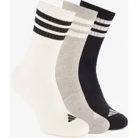 Adidas 3 Stripes Cushioned Sportswear Crew-socken 3 Einheiten