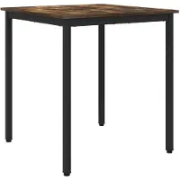 Syfax Esstische 70 x 70 x 75 cm Holzwerkstoff Räuchereiche