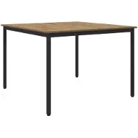 Syfax Esstische 110 x 110 x 75 cm Holzwerkstoff Artisan-Eiche