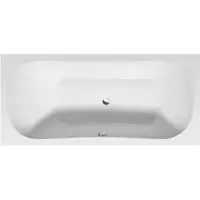 Aqualine JIZERA Badewanne 180 x 80 x 39 cm ohne Füße, weiß