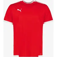 Puma Herren Teamliga Jersey Shirt, Red-White, XL EU