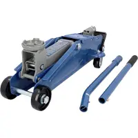 TCP Rangierwagenheber "2T", blau, B:48cm H:21cm L:14,5cm, Fahrzeugheber, Rangierwagenheber, Topseller
