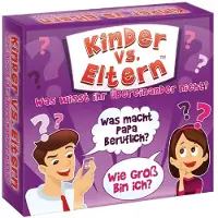 Merkloos Familienspiel Gesellschaftsspiel Quizspiel - 216 Fragen - Ab 6 Jahren - 54 Karten