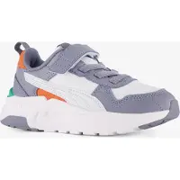 Puma Trinity 2 LT AC+ PS Kinder Sneaker, Mist Gray Sky, 34, Kinderschuhe