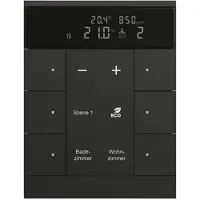Busch-Jaeger HVAC/CO2-Gerät 6-fach BE SBC/U6.0.11-885, 1 Stk.