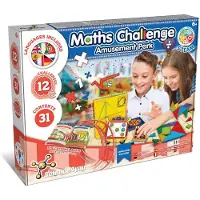 Merkloos Mathe Brettspiel Rechenspiel - 12 Montessori Aufgaben - Pädagogisches Lernspiel - Ab 5 Jahren