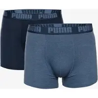 Puma Herren Boxershorts Everyday 2er Pack Denim - S