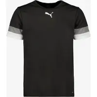 Puma Herren Teamrise Jersey Shirt, Black-smoked Pearl-White, L EU