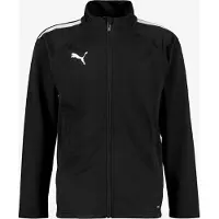 Puma Unisex Kinder Teamliga Training Jacket Jr Sweater, Black-White, 1