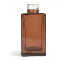 Ancient Wisdom 100 ml quadratische Diffusorflasche mit langem Verschluss – Bernstein