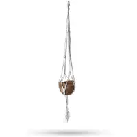 Ancient Wisdom Macrame-Halterung im klassischen Stil – Natürlicher Kräutertopf
