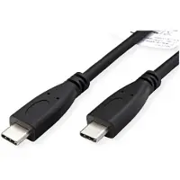 Roline RM USB 3.2 Gen 2 Kabel, USB C-C, ST/ST, 4K UHD-1, 10Gbit/s, Emark, 100W, schwarz, 1 m