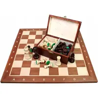 Filipek Schachspiel-Set Turniejowe 6 Intarsia Holz