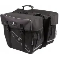 M-Wave Amsterdam Doppeltasche Gepäckträgertasche 30L Schwarz