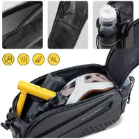 Wozinsky 5907769384905, Hinten, Fahrradtasche, Polyester, Polyurethan, EVA (Äthylen-Vinylazetat), Schwarz, 14 l