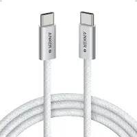 Anker Kabel Zolo USB-C/USB-C, 1,8 Meter, 240W, weiß