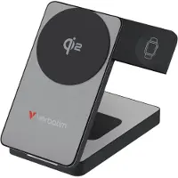 Verbatim 32295, 10000 mAh, Lithium Polymer (LiPo), Power Delivery 3.0, Kabelloses Aufladen, 30 W, Grau