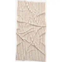 Bongusta - Naram Bath Towels - Badehandtuch Gr 70 x 140 cm beige/blau