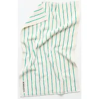 Bongusta - Naram Hand Towels - Handtuch Gr 50 x 80 cm weiß/ grass