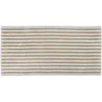 Blomus Badetuch Arto Thick Stripes Micro Chip / Tan
