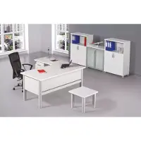 AEA Helle Kanzlei Möbel Büro Einrichtung Tisch Couchtisch Aktenschrank 3tlg