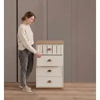 AEA Modern Weiße Holz kommode Schlafzimmer Elegantes Stauraummöbel Design