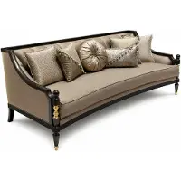 AEA Wohnzimmer set 3-Sitzer Sofa 2x Sessel Couchtisch Beige Modern Stil