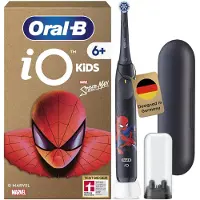 Oral-B iO Kids 6+ Marvel Spiderman Elektrische Zahnbürste Kinder, Schwarz
