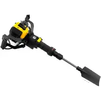 OEM Erdbohrer, 1250W Leistung, 52cc Motor, schwarz