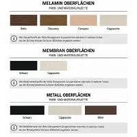 AEA Modern Schreibtisch Braun Holz Homeoffice Büro Arbeitsplatz