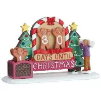 Merkloos Adventskalender mit Lebkuchenmotiven für die Weihnachtszeit