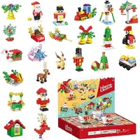 Merkloos Adventskalender mit 24 Bausätzen für Weihnachten
