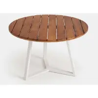 Xl Moebel Gmbh Tisch Groß schön geräumig nachhaltig braun weiß moderner Stil