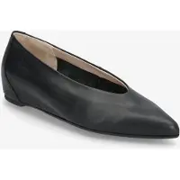 Wonders für Damen. A-3802_3465_5792 Triana Schwarze Leder Ballerinas (41), Wohnung, 1 bis 3 cm, Keine, Lässig
